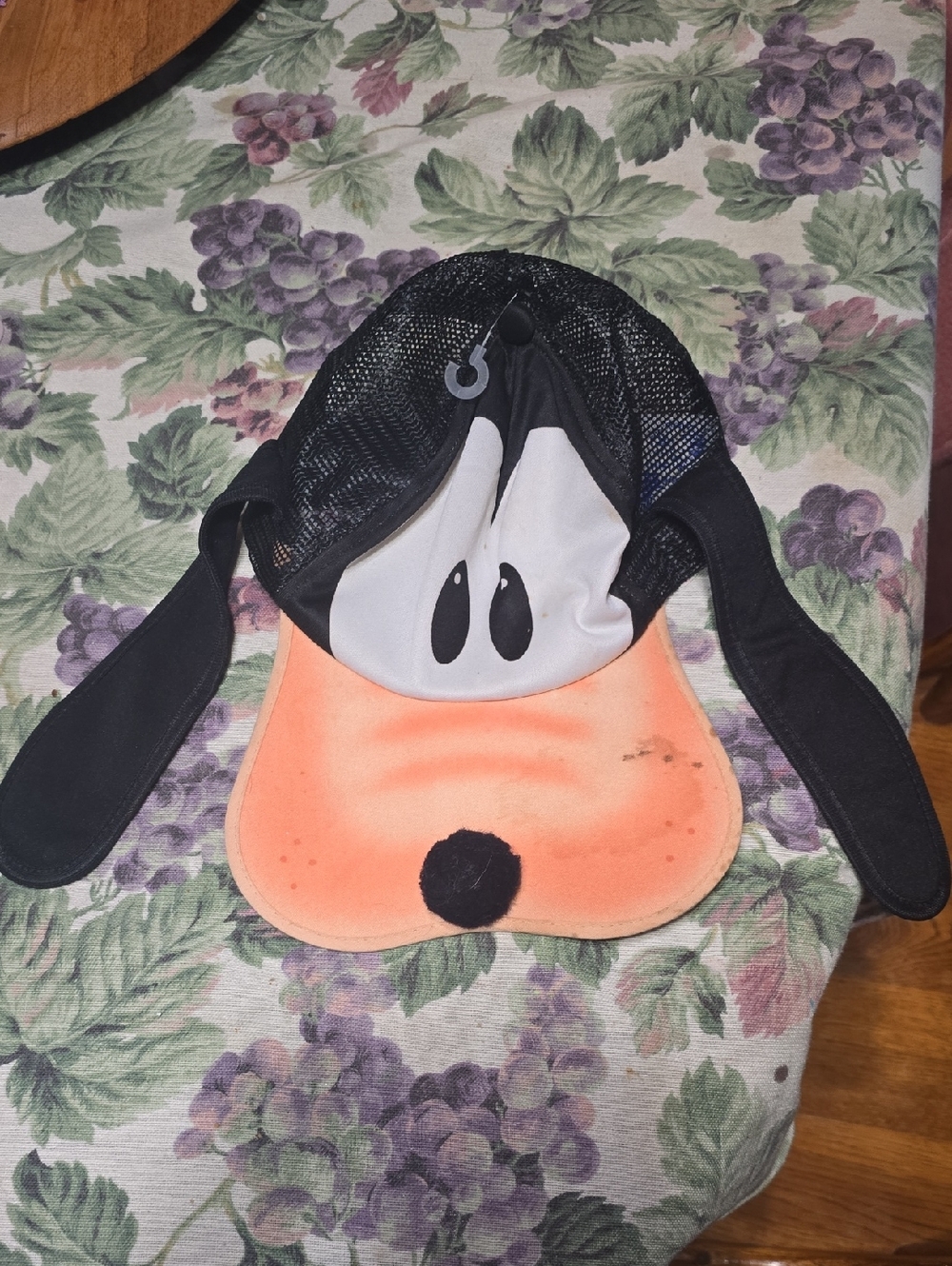 Disney Black and Orange Goofy Kids Hat